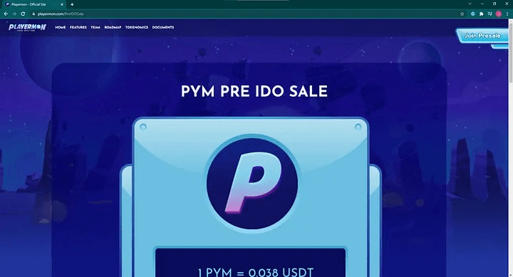 PYM Pre-IDO Sale